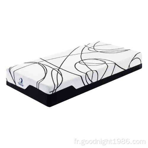 Matelas en mousse à mémoire de forme écologique de grande taille pour chambre à coucher de qualité de sommeil